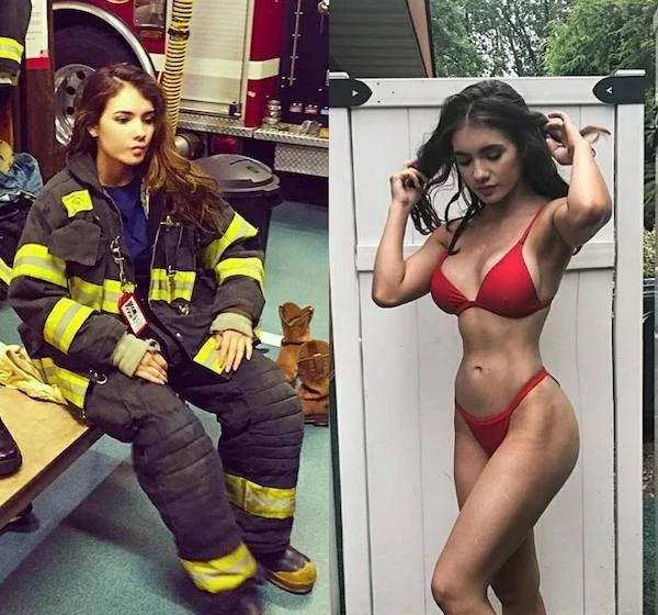 Hot Girls and Women in Uniform at Work (33 Explicit Photos)
