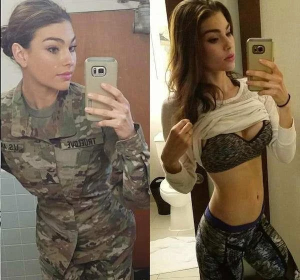 Hot Girls and Women in Uniform at Work (33 Explicit Photos)