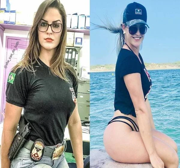 Hot Girls and Women in Uniform at Work (33 Explicit Photos)