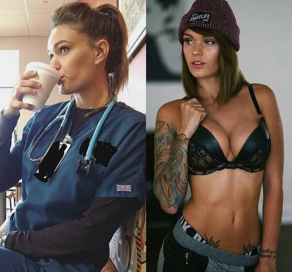 Hot Girls and Women in Uniform at Work (33 Explicit Photos)