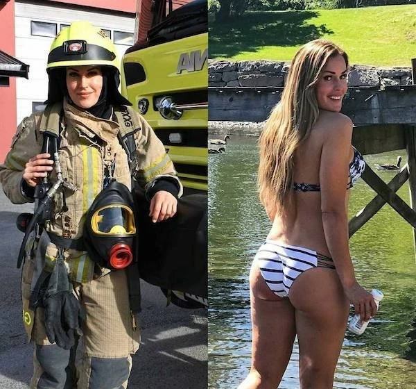 Hot Girls and Women in Uniform at Work (33 Explicit Photos)