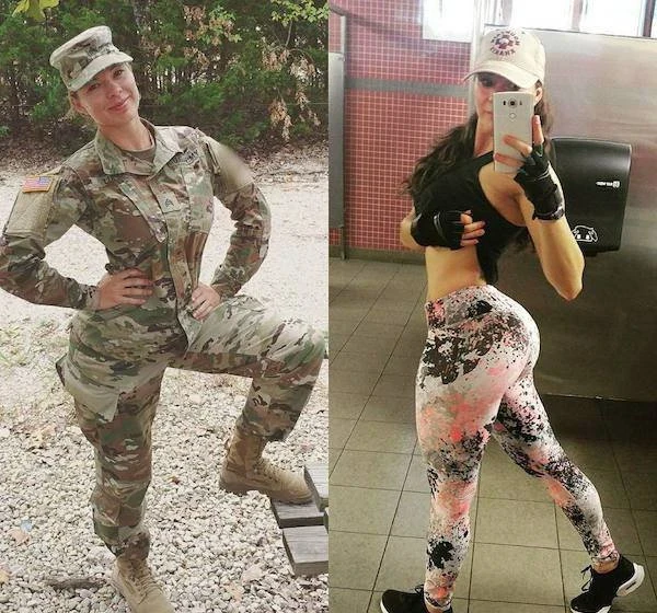 Hot Girls and Women in Uniform at Work (38 Photos): Sexy and Seductive Looks