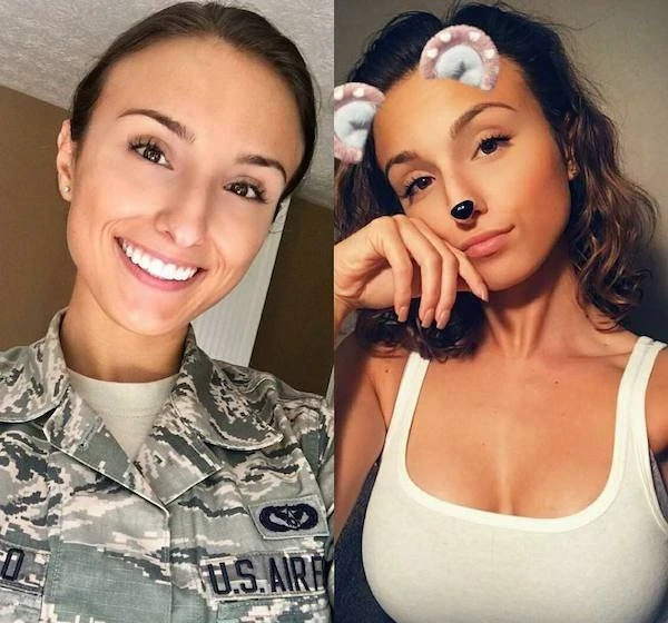 Hot Girls and Women in Uniform at Work (38 Photos): Sexy and Seductive Looks
