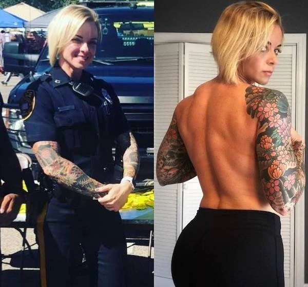 Hot Girls and Women in Uniform at Work (38 Photos): Sexy and Seductive Looks