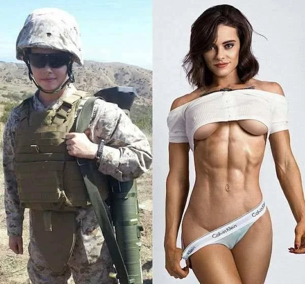 Hot Girls and Women in Uniform at Work (38 Photos): Sexy and Seductive Looks