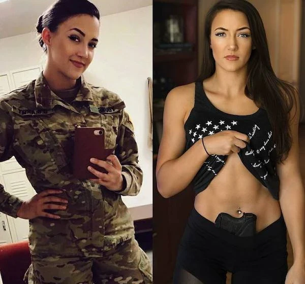 Hot Girls and Women in Uniform at Work (38 Photos): Sexy and Seductive Looks