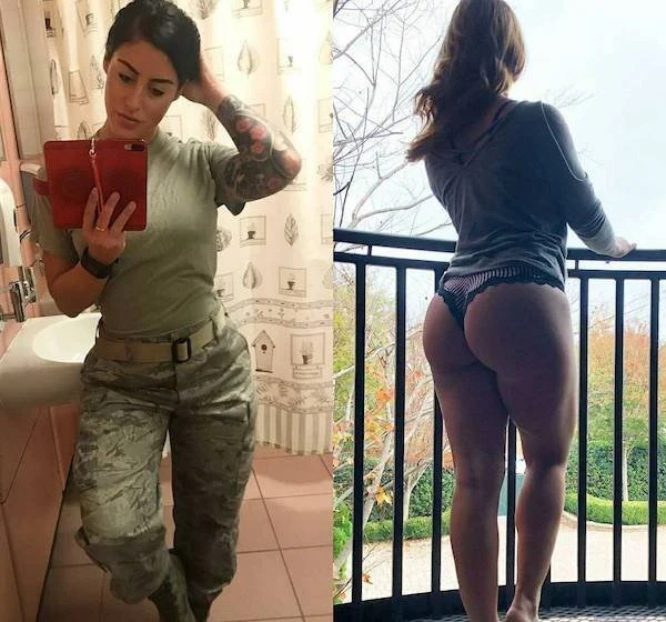 Hot Girls and Women in Uniform at Work (38 Photos): Sexy and Seductive Looks