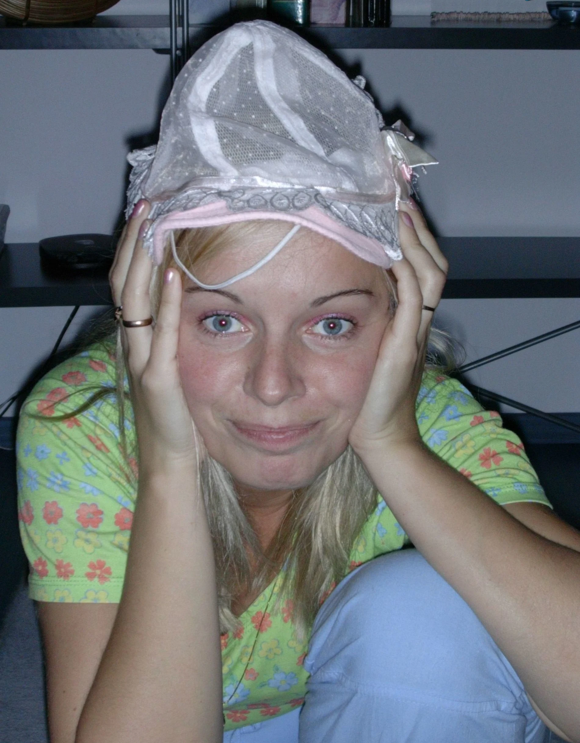 Amateur MILF Sucks Cock and Shows Pussy - Explicit Homemade Porn Photo