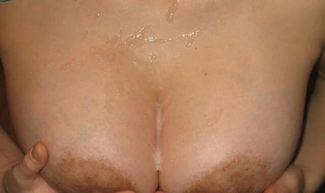 Cum-covered amateur girl gets messy in explicit porn photo shoot