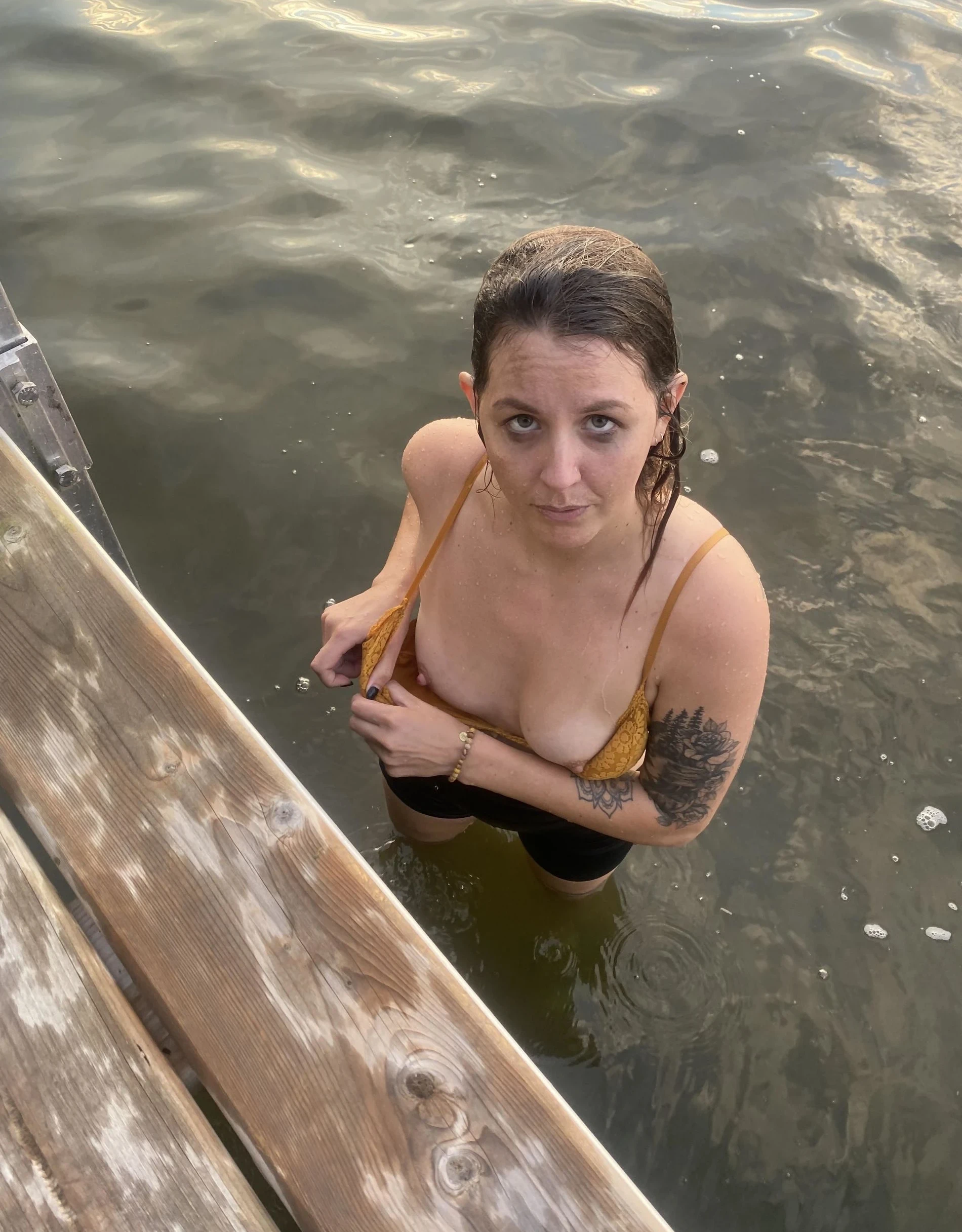 Amateur Girl's Tattooed Intimate Album - Explicit Homemade Porn Pics