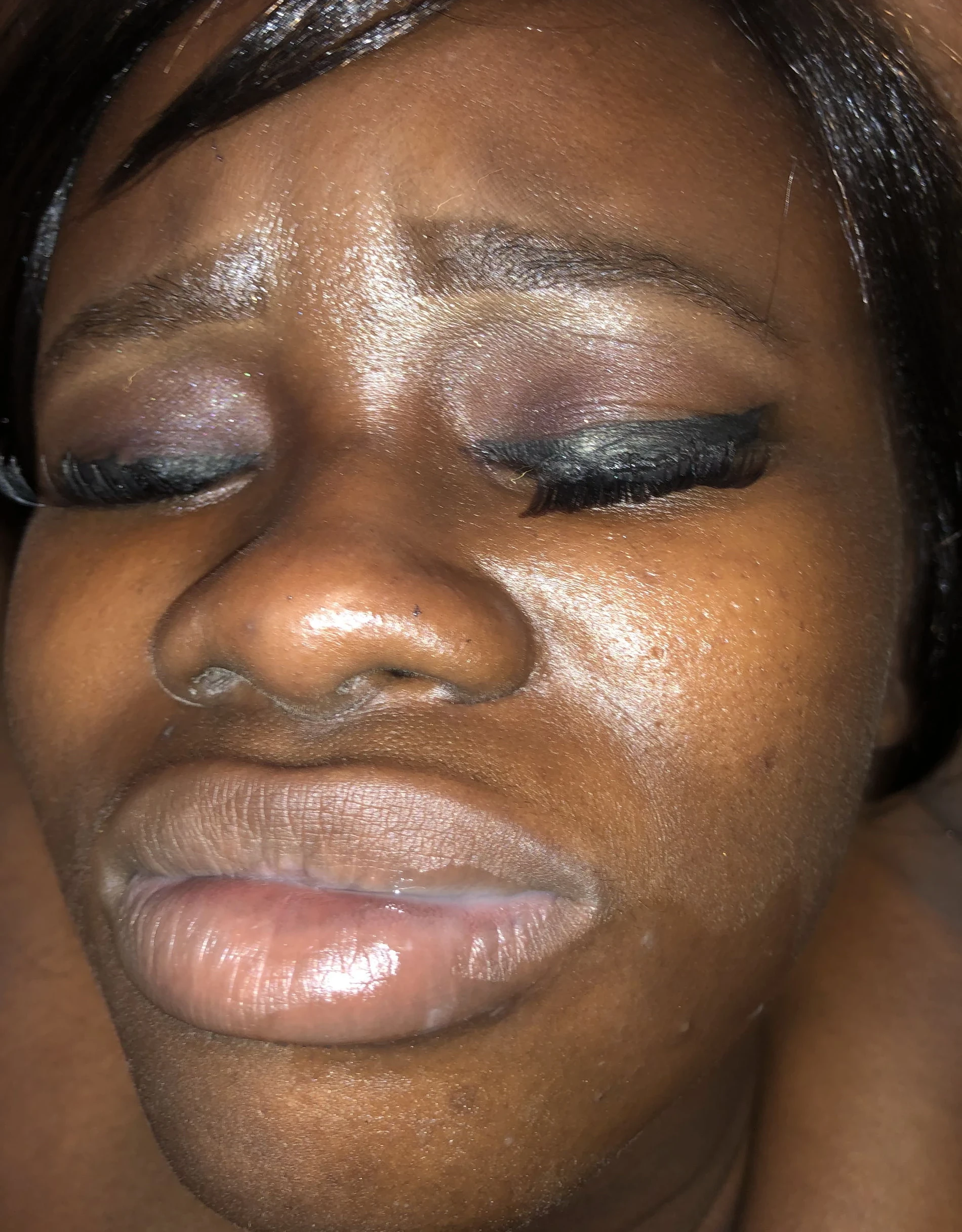 Interracial Amateur Oral Sex with Ebony Babe