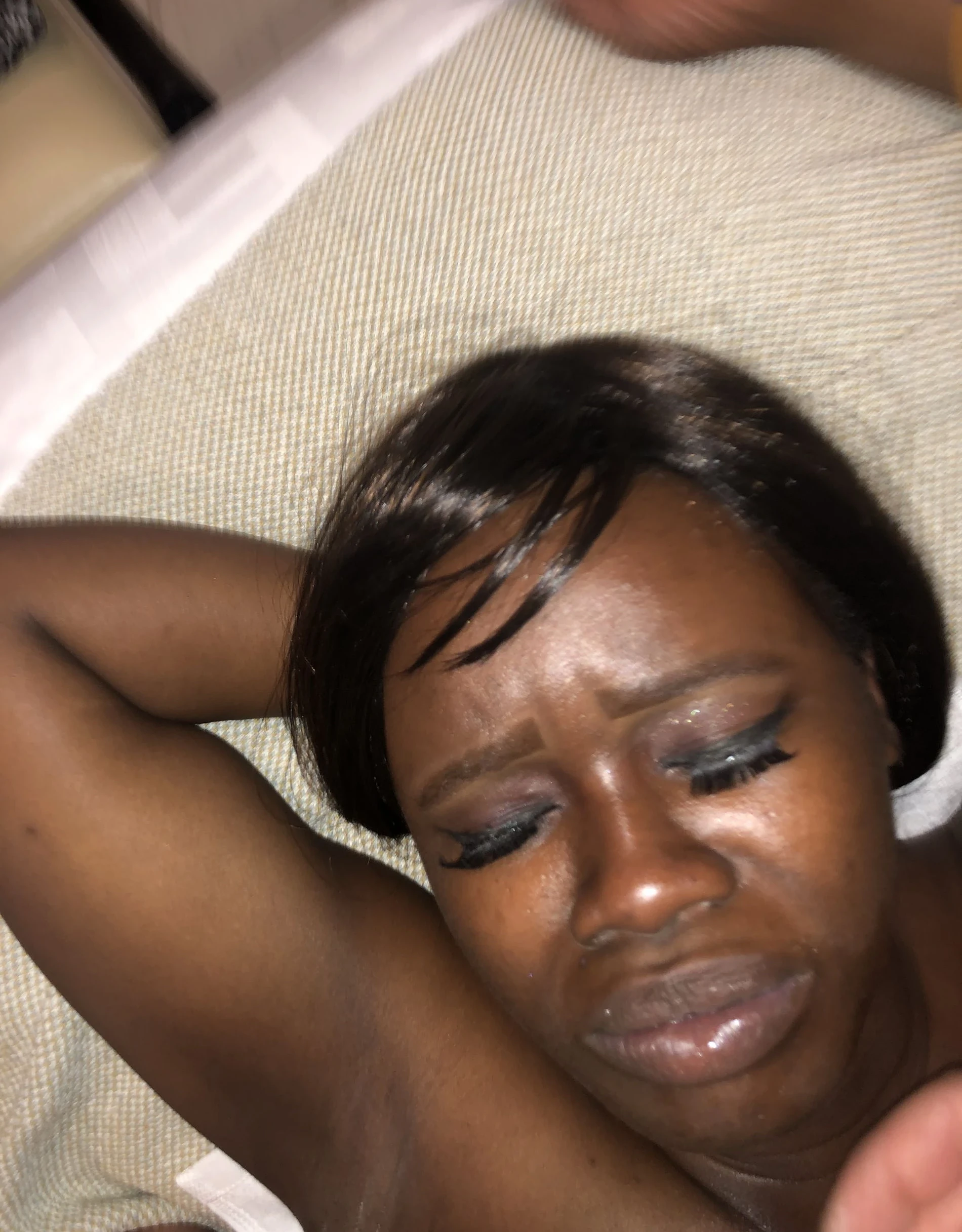 Interracial Amateur Oral Sex with Ebony Babe