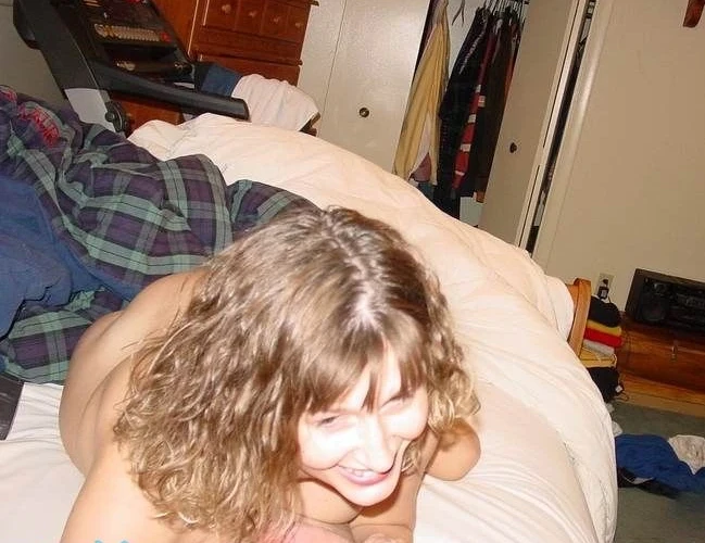 Covered in Cum and Ecstatic: Amateur Porn Photo