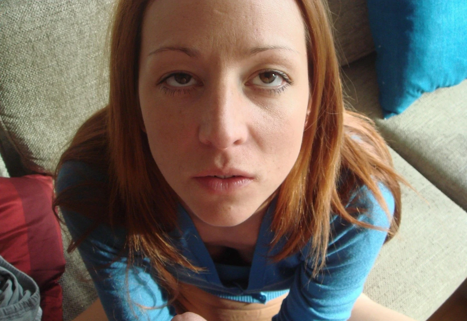 Rough and Deep Throat Fucking Amateur Porn Photo - Balls Deep Penetration!