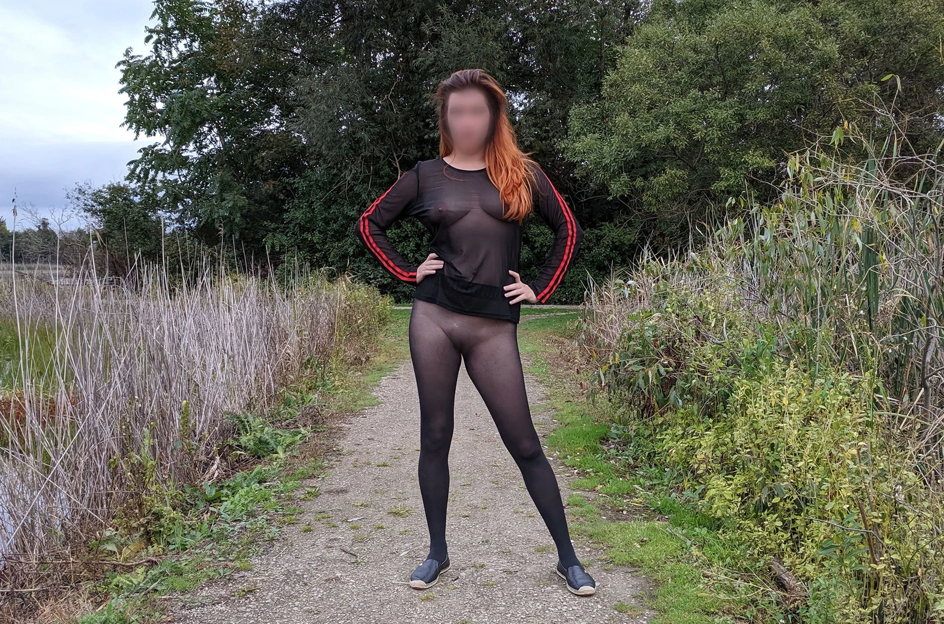 Amateur Slut Brought to the Cottage for Explicit Photo Shoot