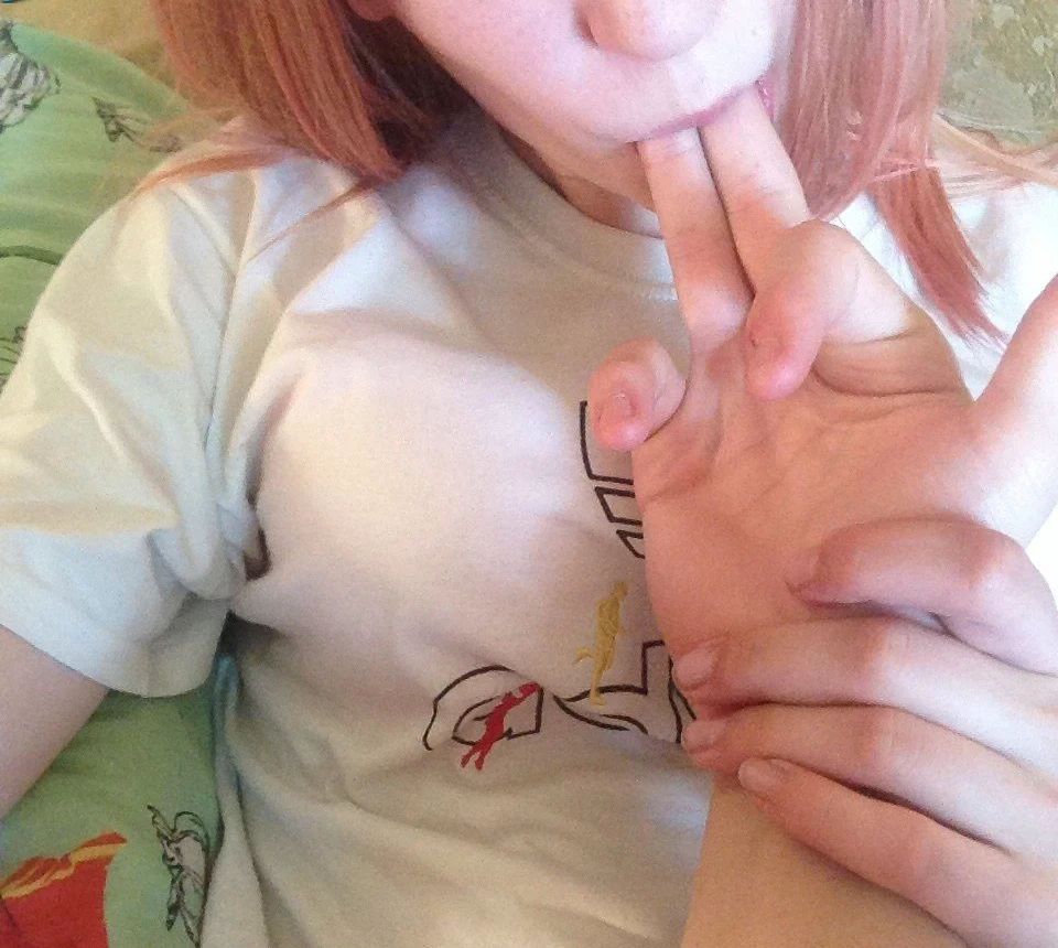 Naughty Nastya Teasing Cock - Amateur Porn Photo