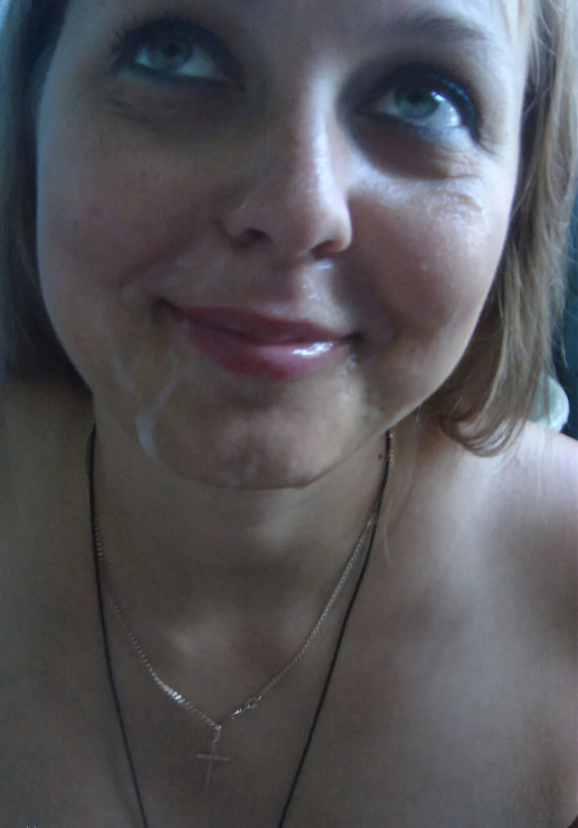 Curvy Woman Gives Blowjob - Amateur Porn Photo