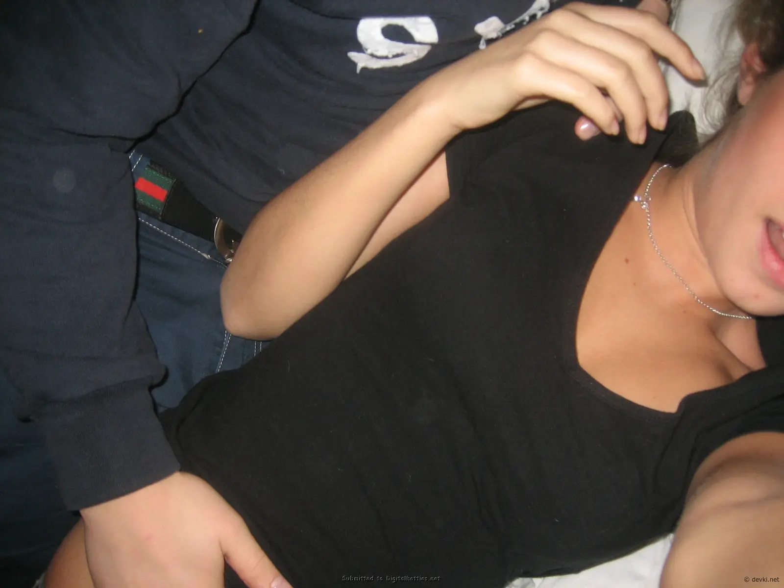 Rough Fuck Through Panties: Amateur Porn Girl Gets Pounded Hard