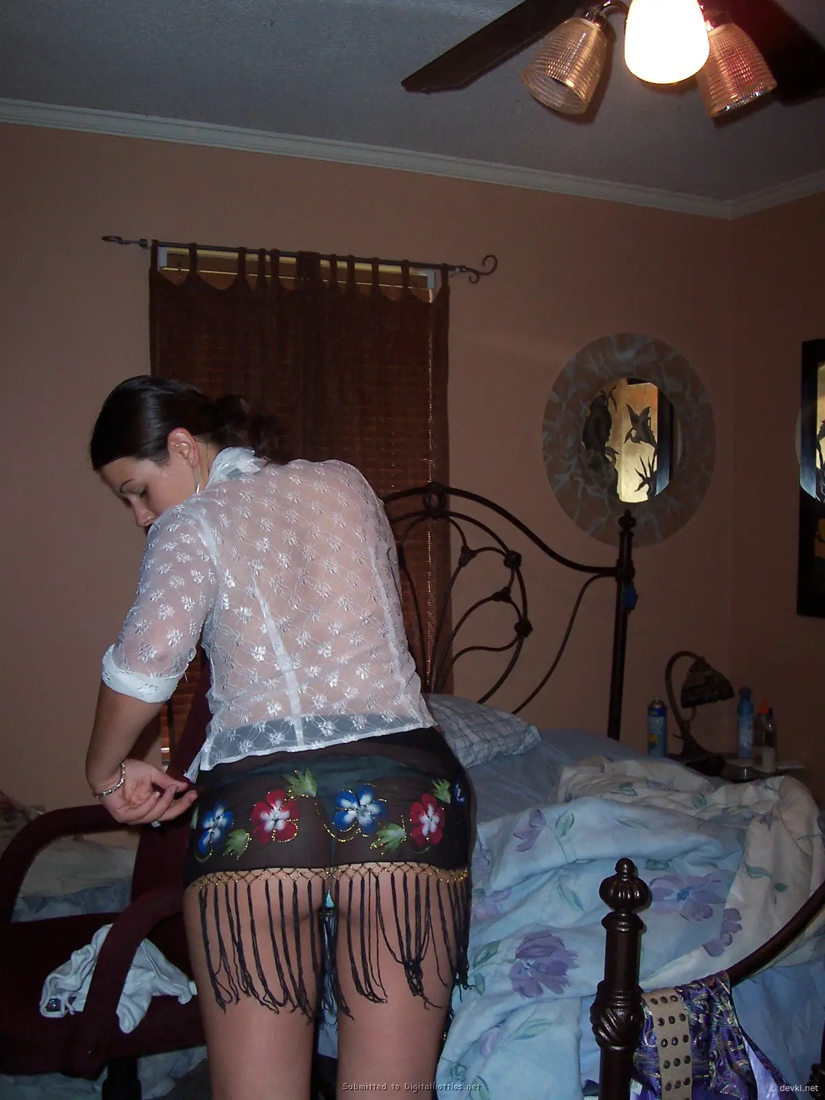 Curvy BBW with Huge Ass Deepthroats Thick Cock - Amateur Porn Photo