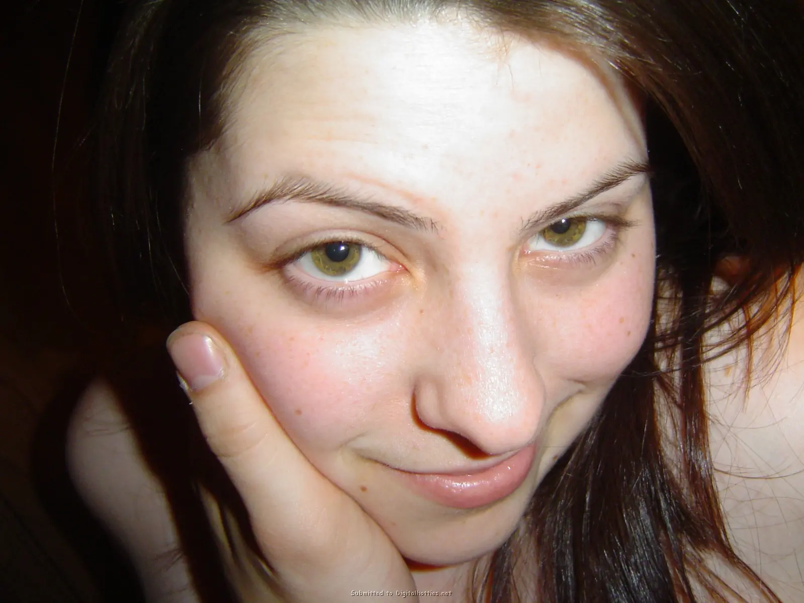 Hardcore Amateur Porn: Cock Thrust Between Tits - Explicit Photo