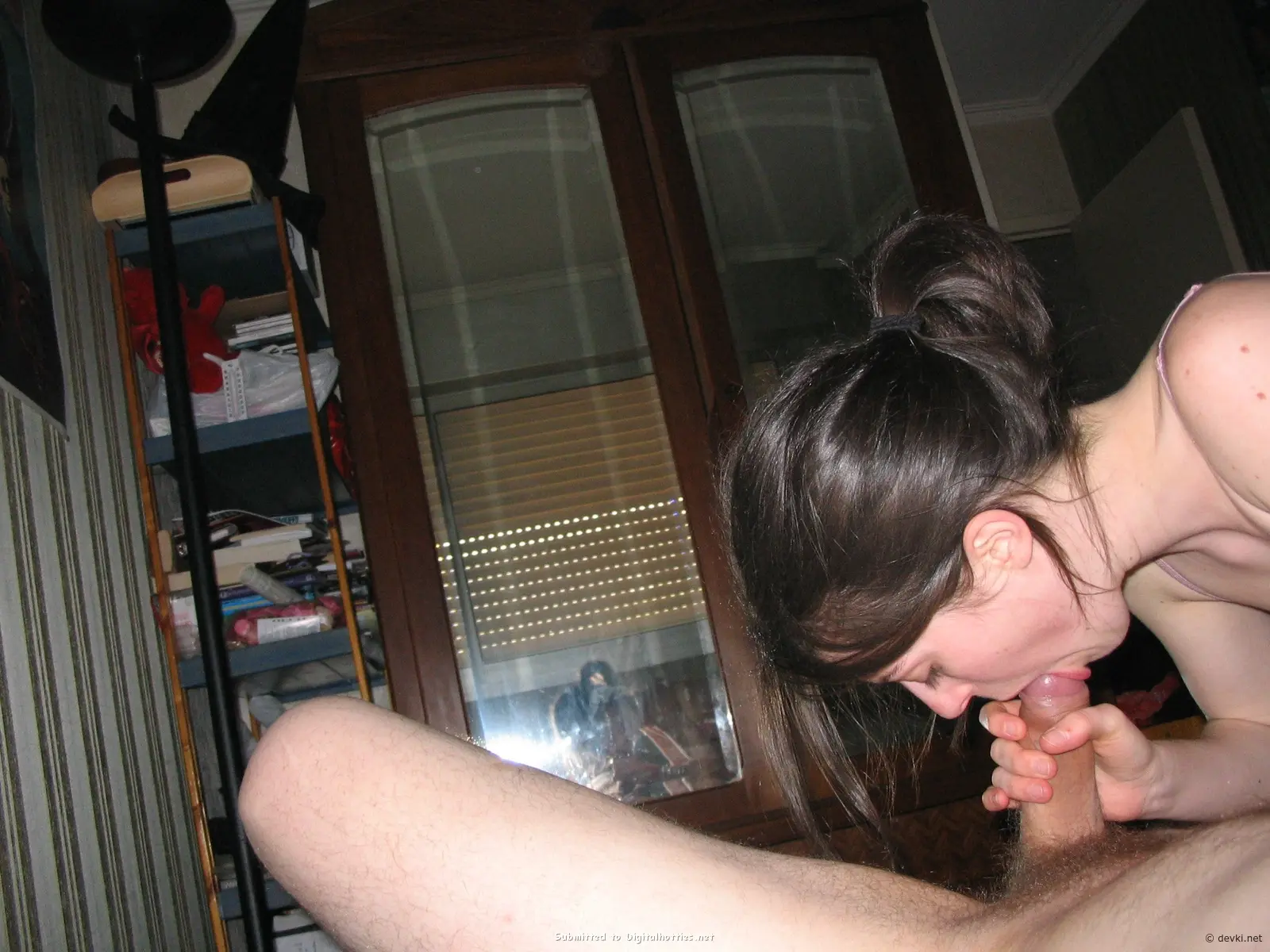 Young Blowjob Queen with Deep Pussy: Explicit Amateur Porn Photo