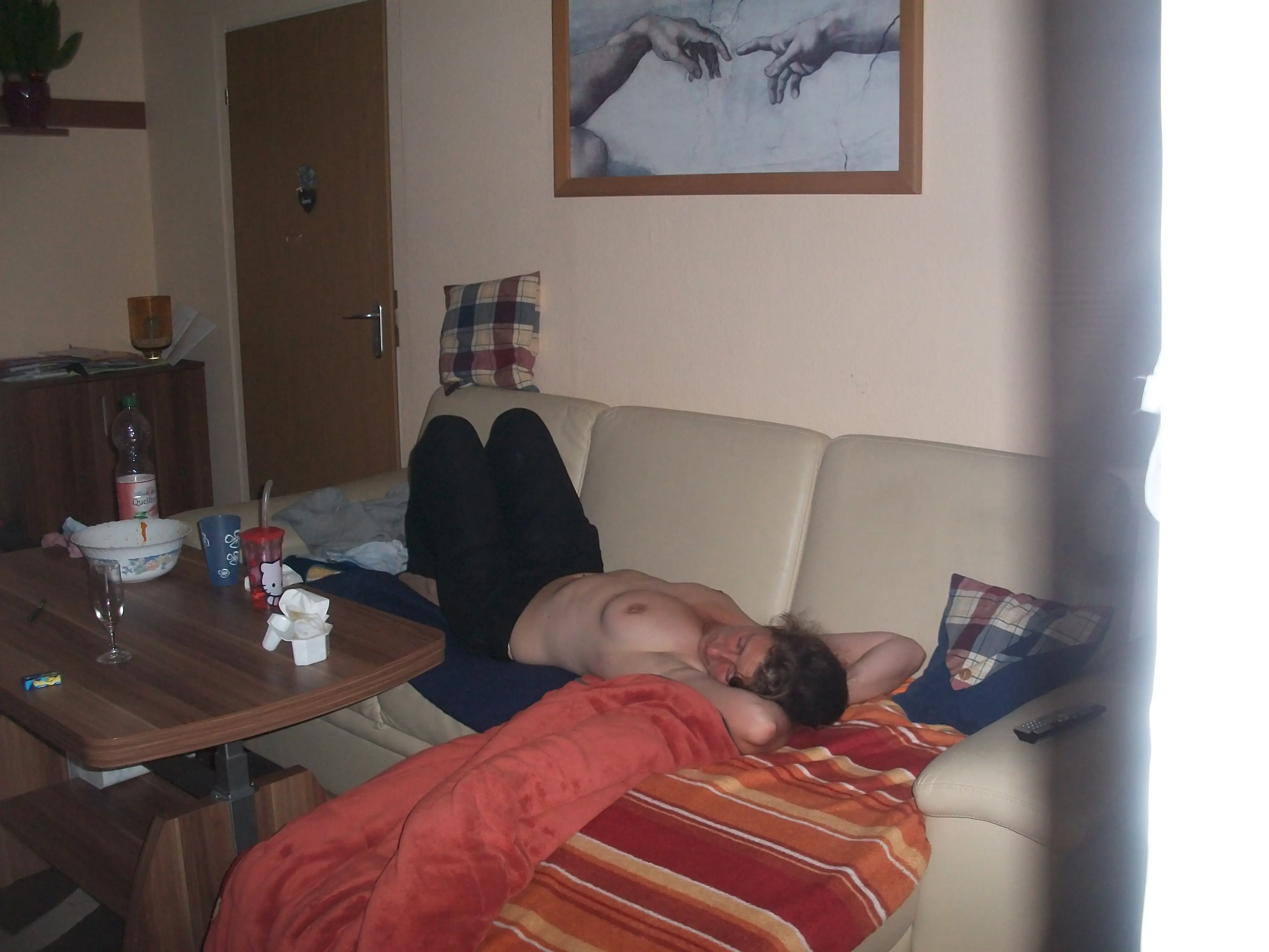 Mature Woman Engages in Explicit Sex - Amateur Porn Photo