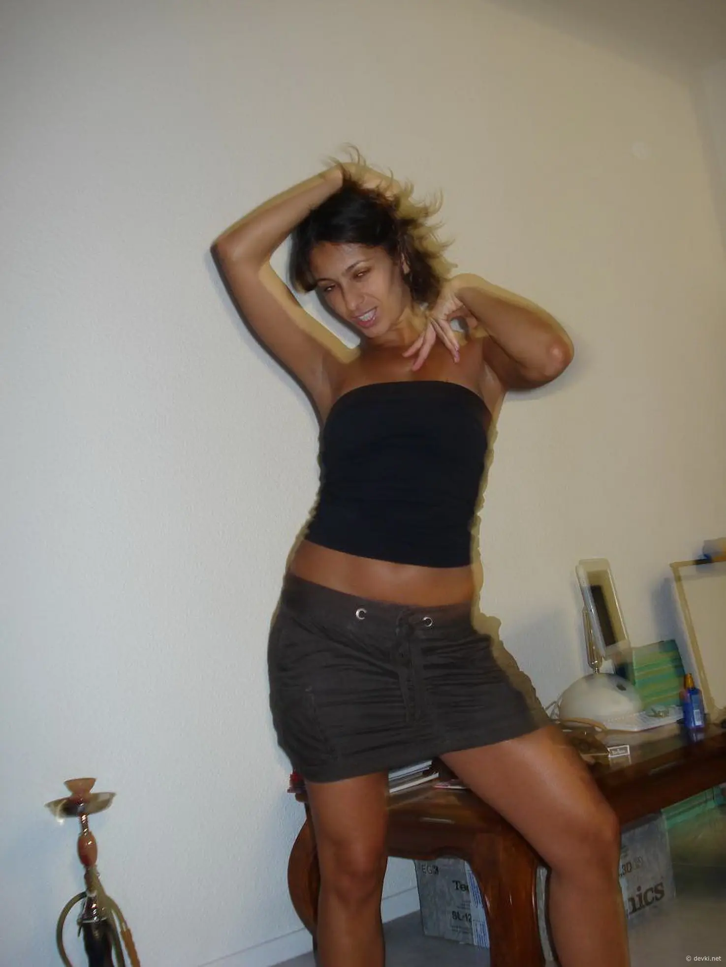 Hot Woman with Amazing Ass Enjoys Threesome Sex - Amateur Porn Photo