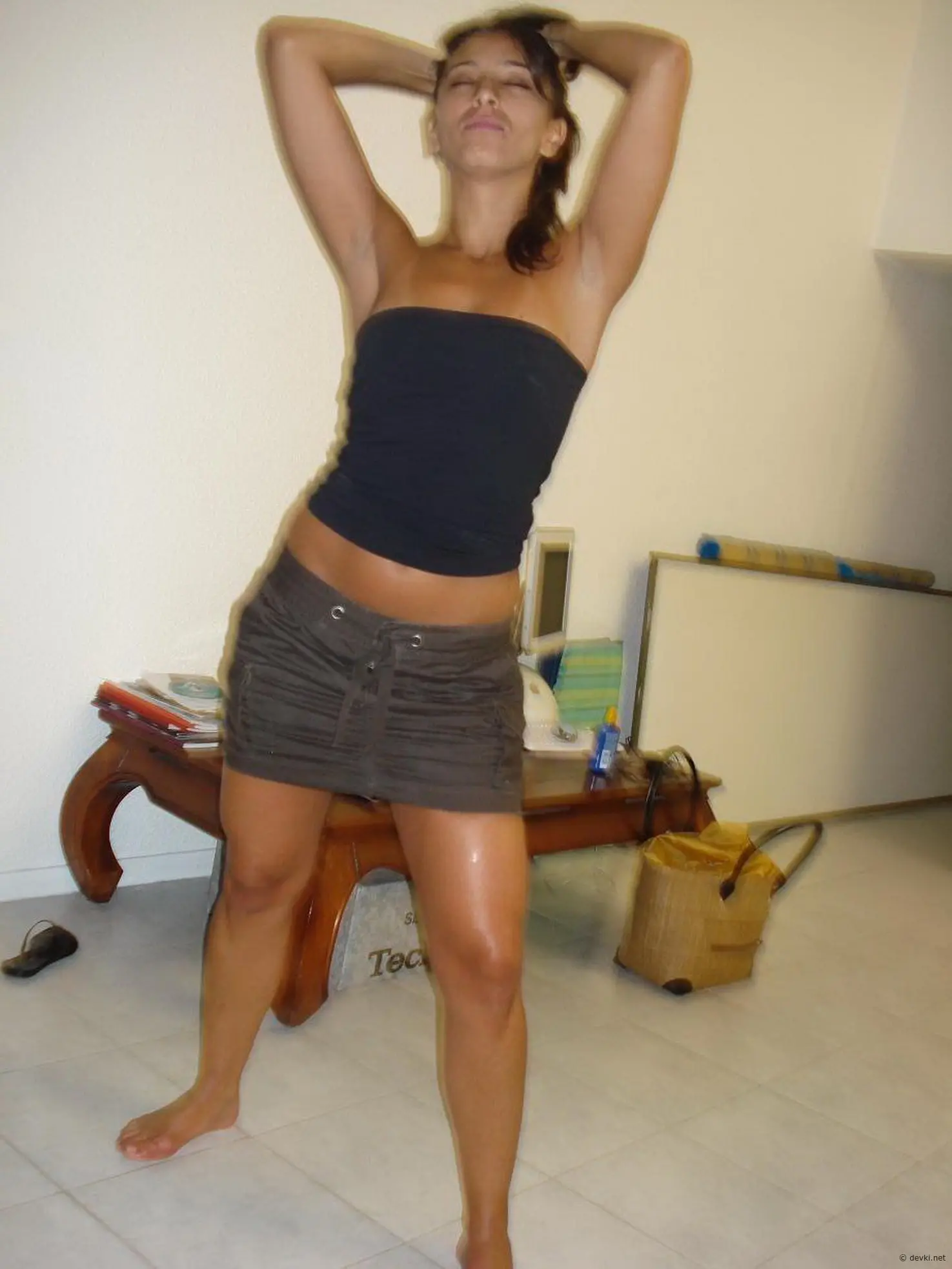 Hot Woman with Amazing Ass Enjoys Threesome Sex - Amateur Porn Photo