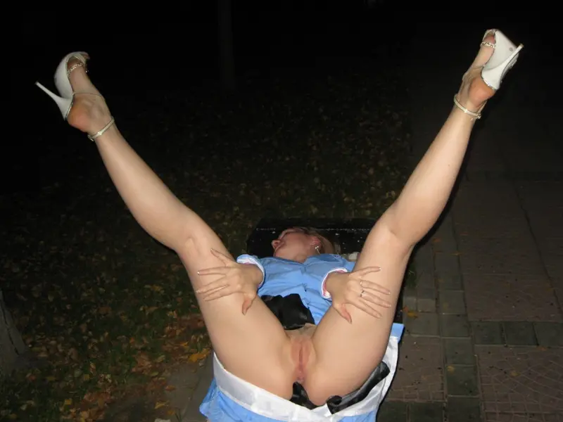 Naked Holiday Celebration with Sex - Amateur Porn Photos