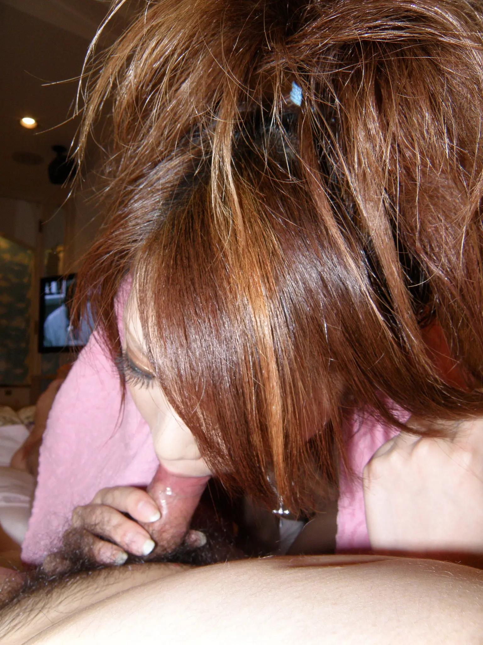 Hot Japanese Babe Engages in Explicit Sex - Amateur Porn Photo