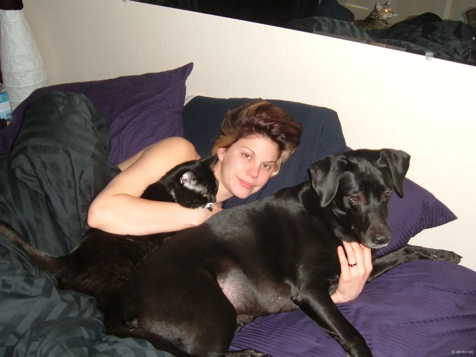 Double Pleasure: Amateur Porn Photo with Explicit Double Penetration Action