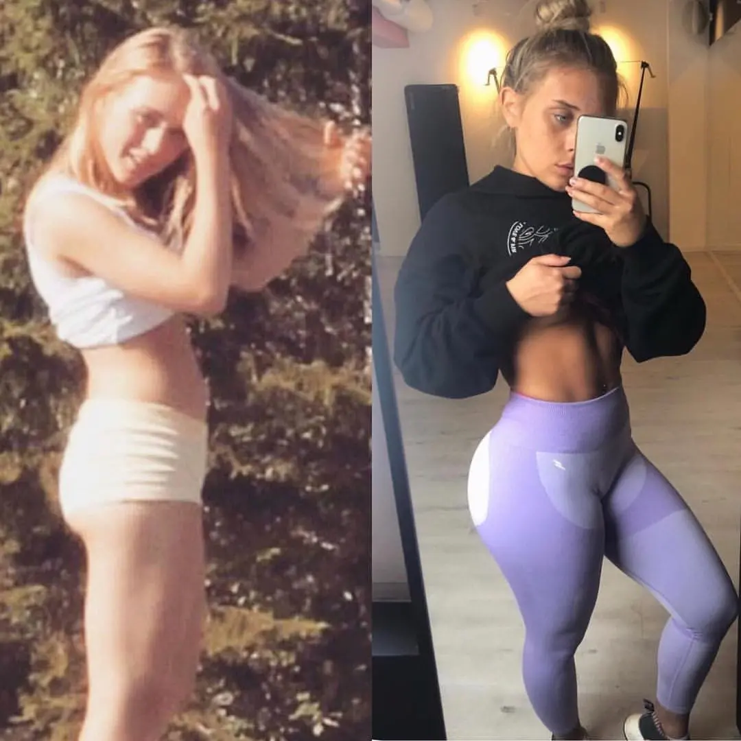Fitness Girl Flaunts Big Booty in Revealing Pose