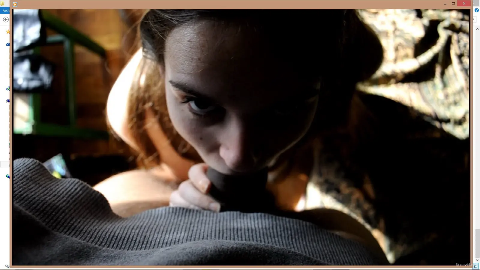 Amateur Slut Sucks Big Black Cock - Explicit Blowjob Photos