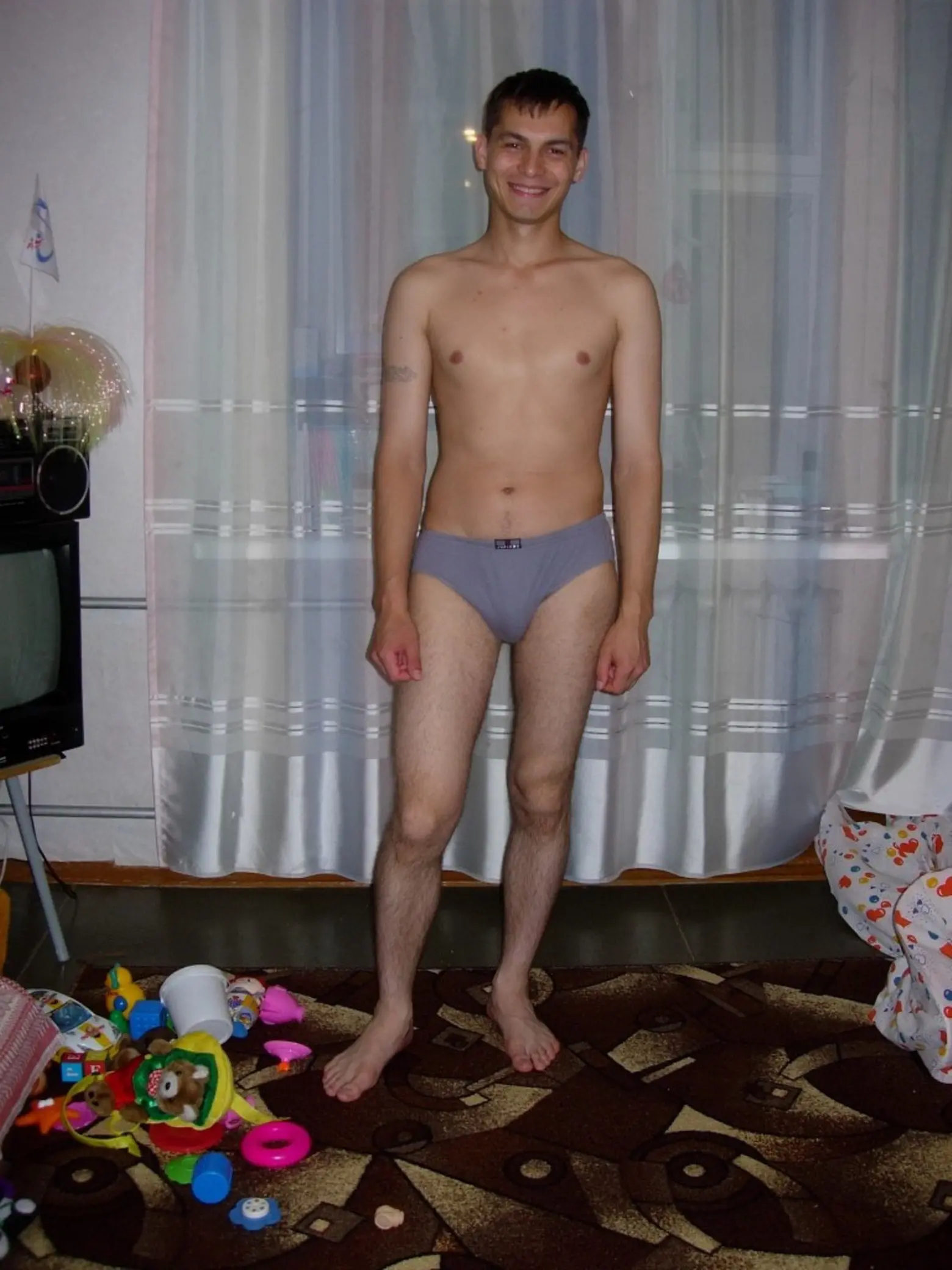 Excited Chick in Stockings Gives Blowjob and Fucks Guy - Amateur Porn