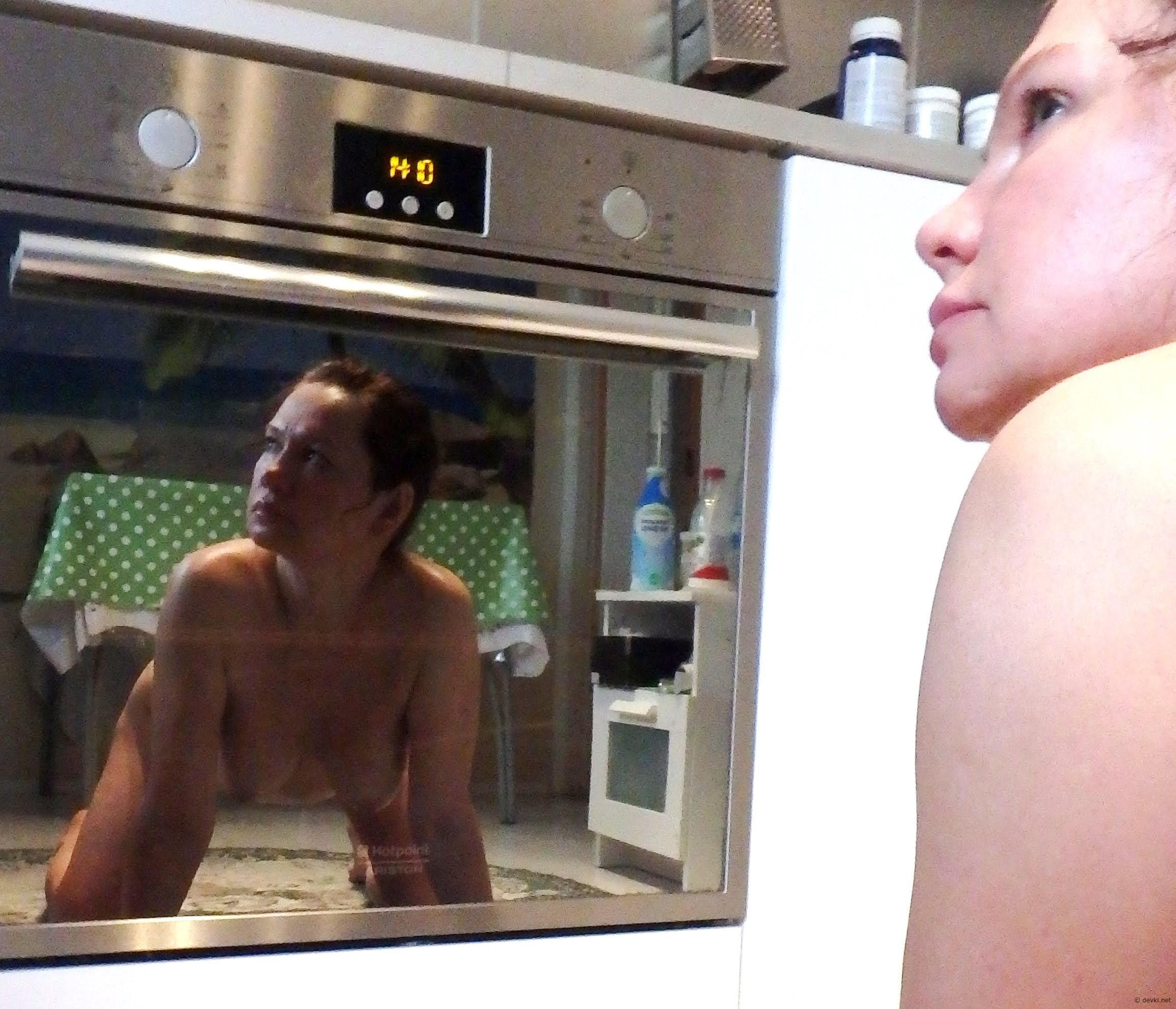 Hard Cock Meets Face: Explicit Amateur Porn Photo