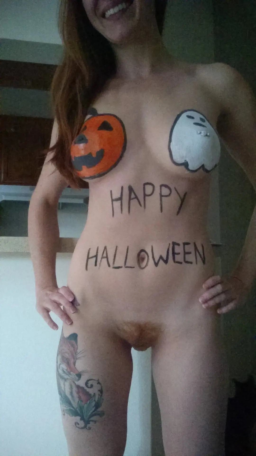 Fiery Cutie Fucks Herself with Massive Dildo - Amateur Porn Pic