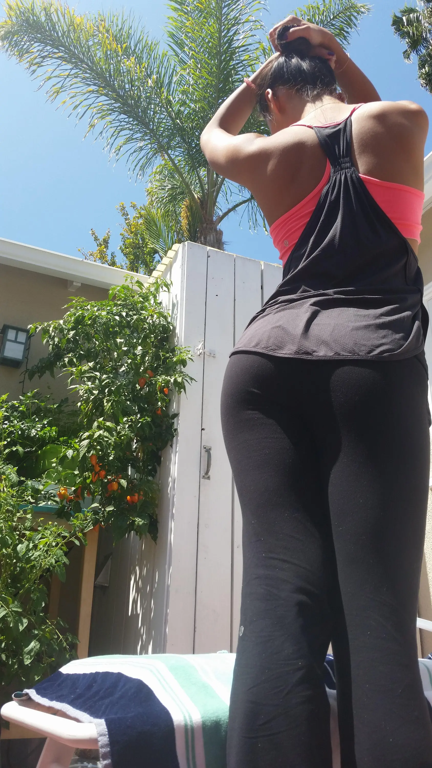 Finger-Fucking Ass and Pussy on Camera: Explicit Amateur Porn Photo