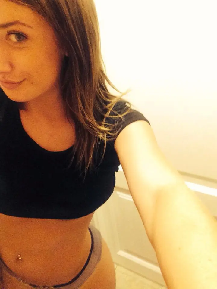 Hot babe rides boyfriend's huge cock in amateur porn pic