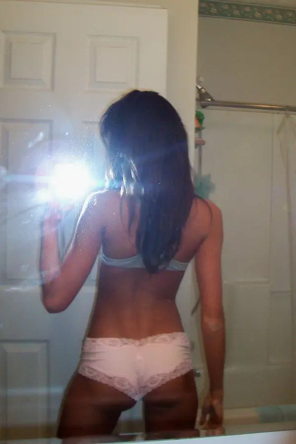 Hot babe rides boyfriend's huge cock in amateur porn pic