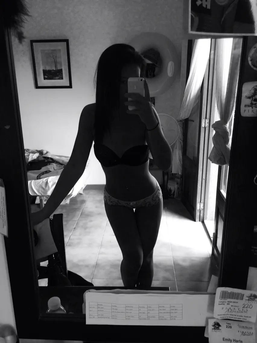 Hot babe rides boyfriend's huge cock in amateur porn pic