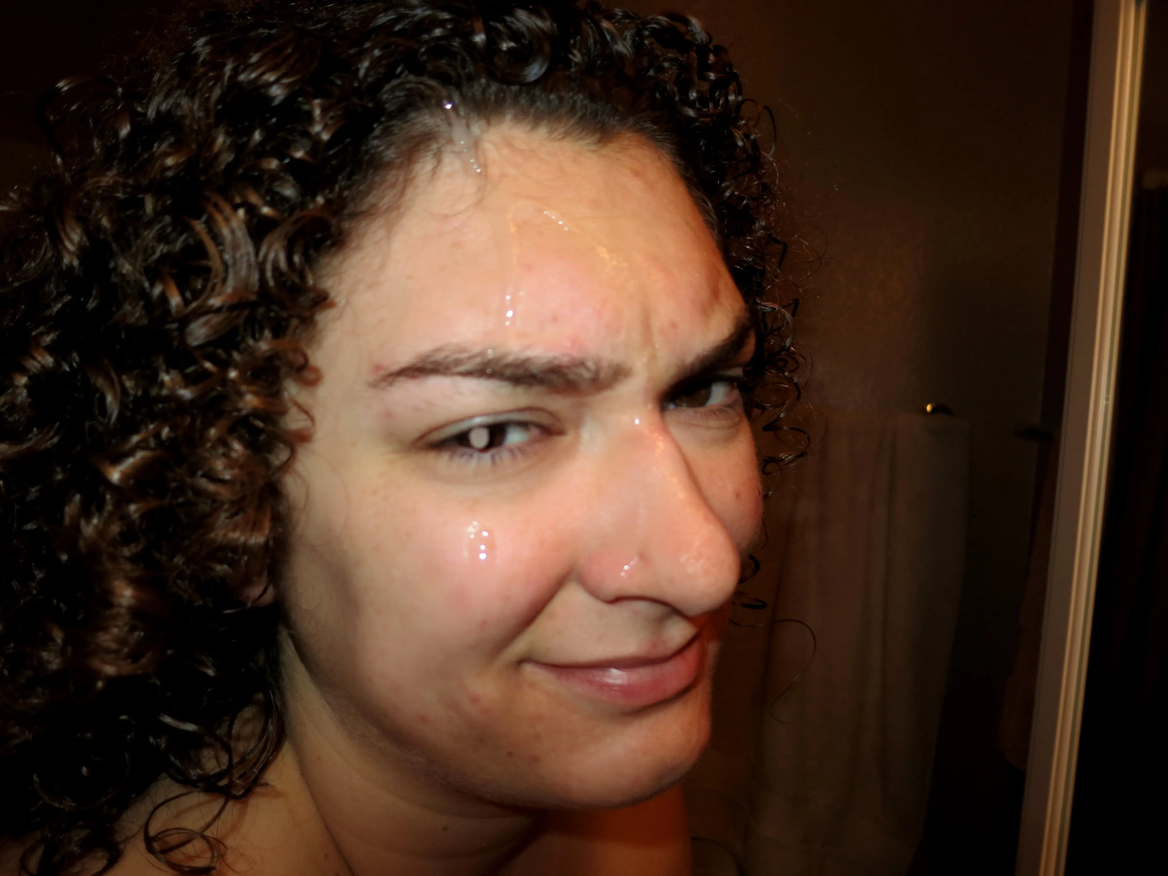 Blowjob in Car: Amateur Slut Sucks Lover's Cock - Explicit Amateur Porn Photo