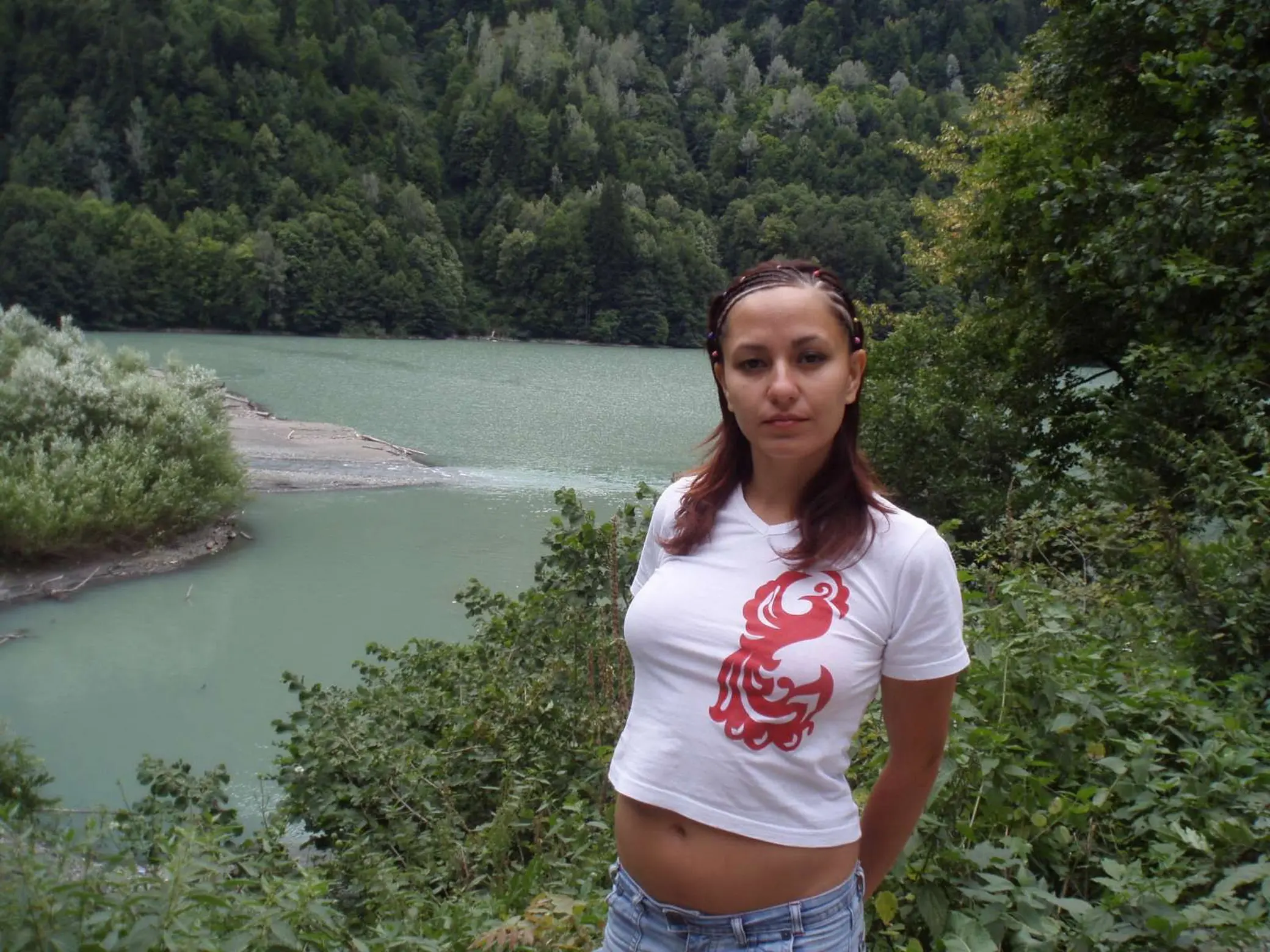 Sensual Grace and Stunning Cleavage: Erotic Beauty Captured