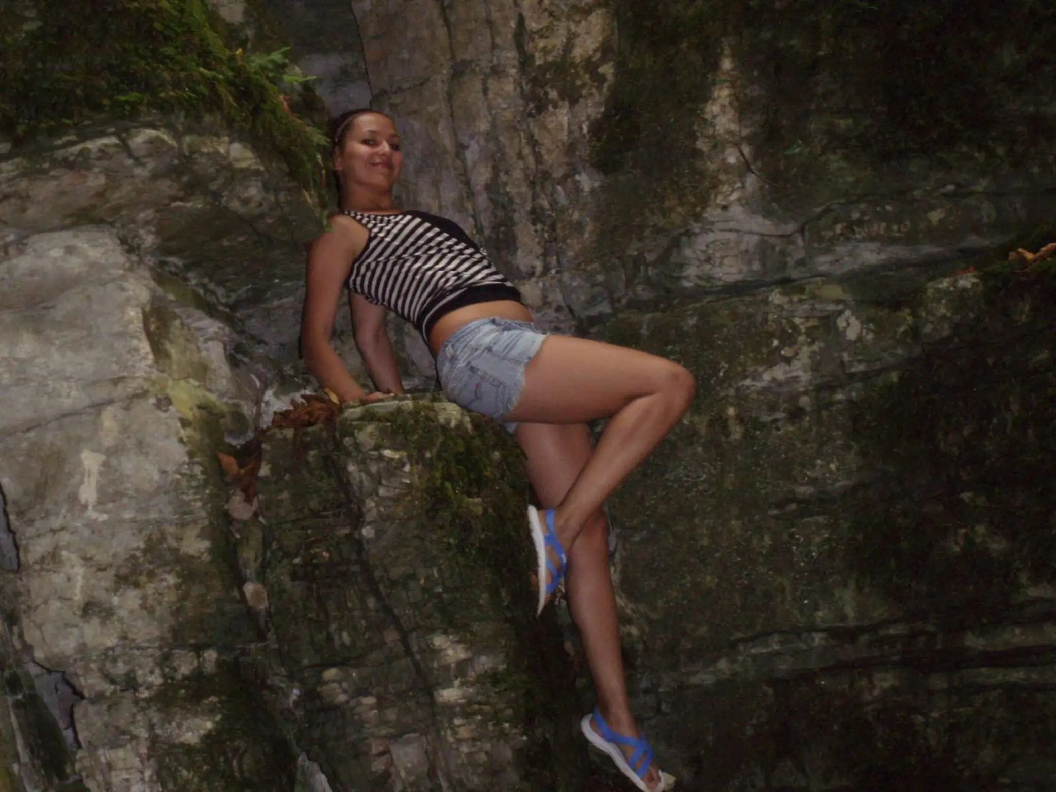 Sensual Grace and Stunning Cleavage: Erotic Beauty Captured