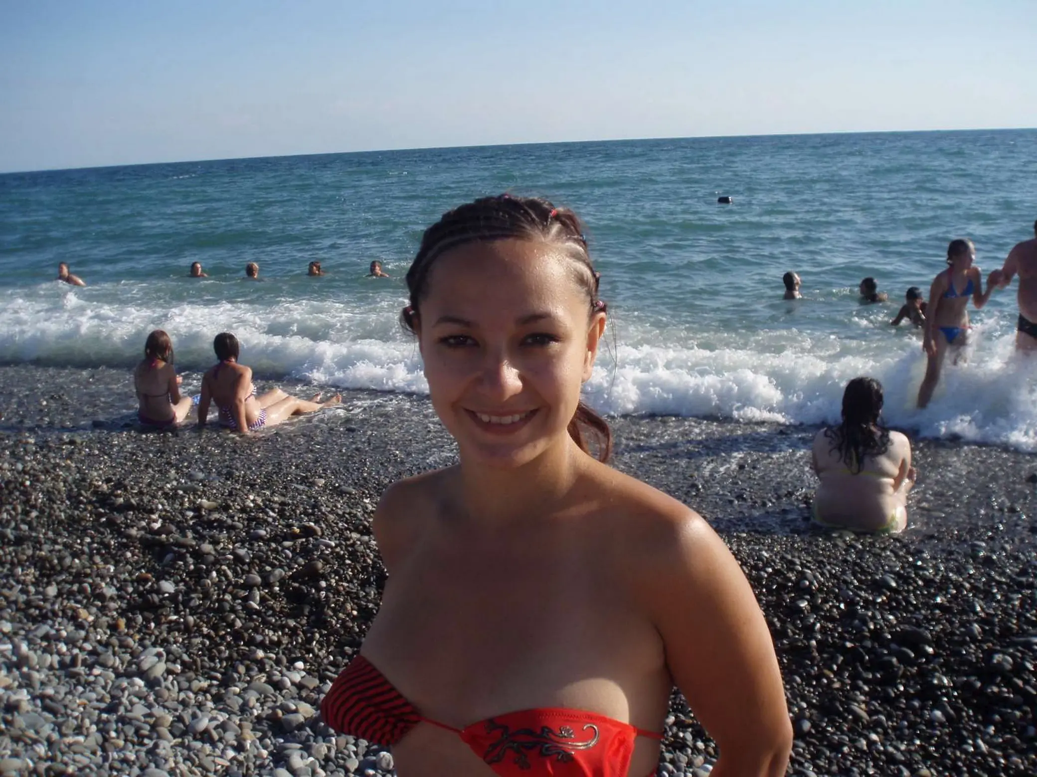 Sensual Grace and Stunning Cleavage: Erotic Beauty Captured