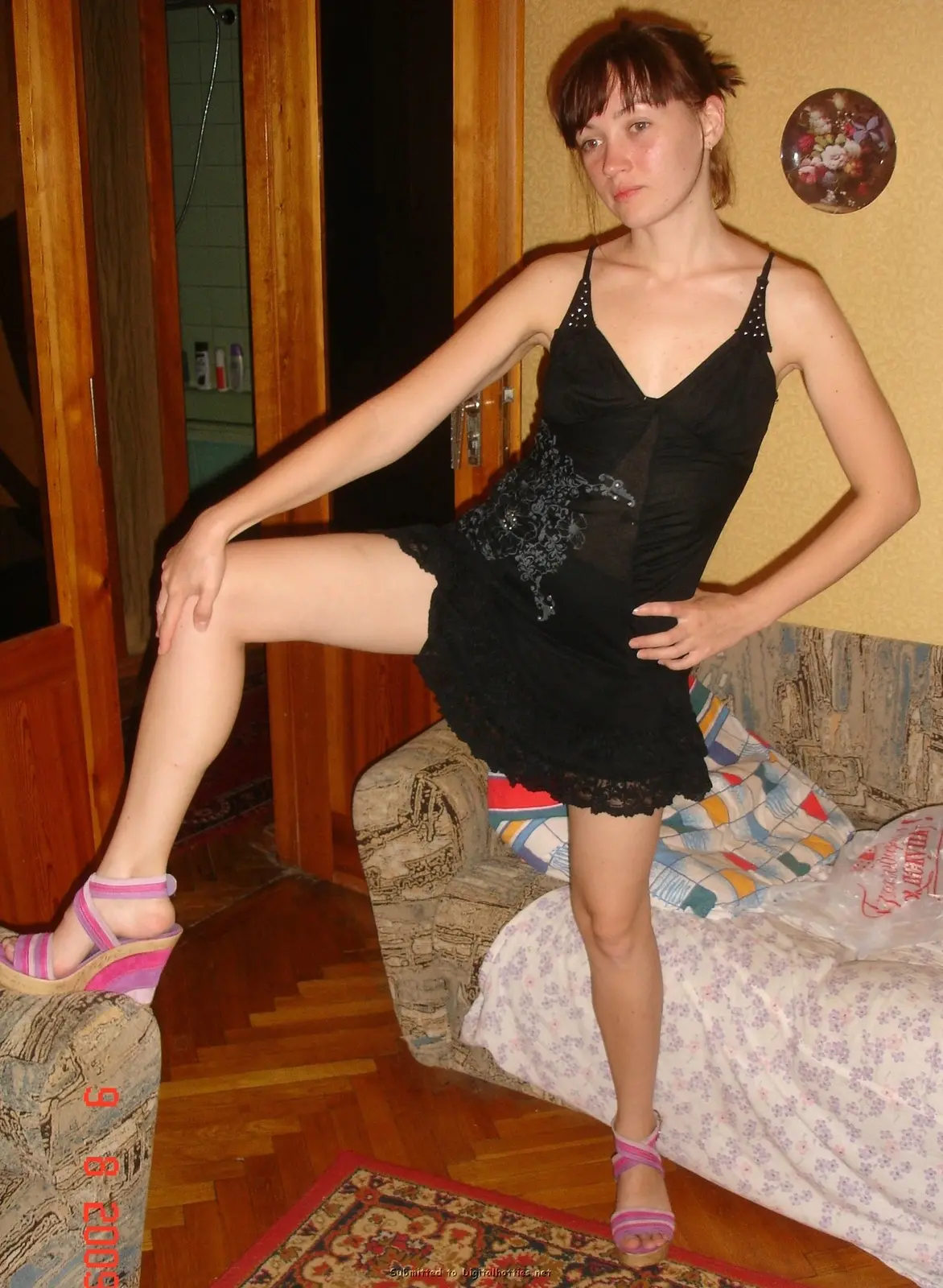 Wife Satisfies Husband's Fat Cock and Takes Facial Cumshot