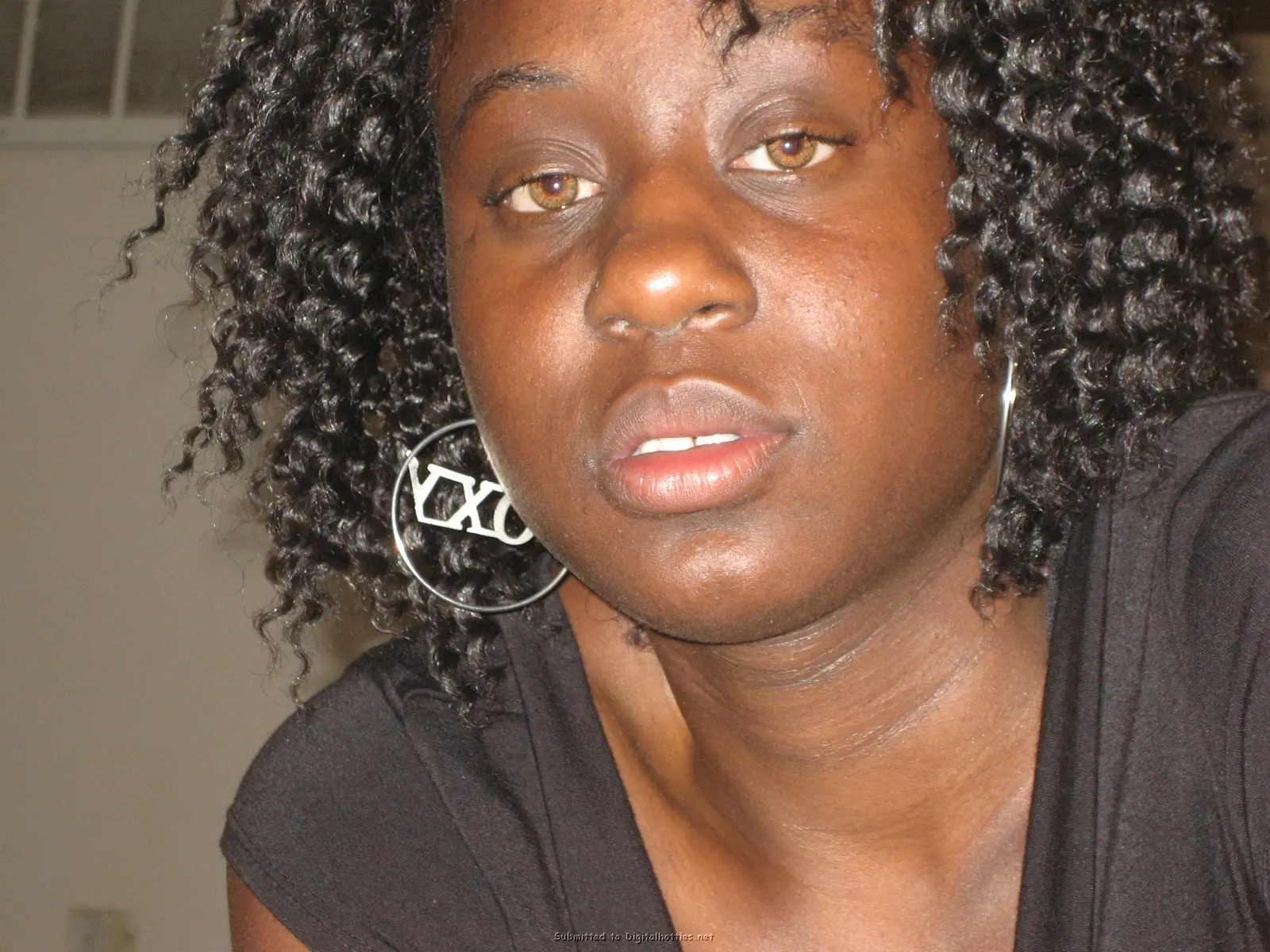 Black Cutie Gives Blowjob and Gets Fucked - Amateur Interracial Porn