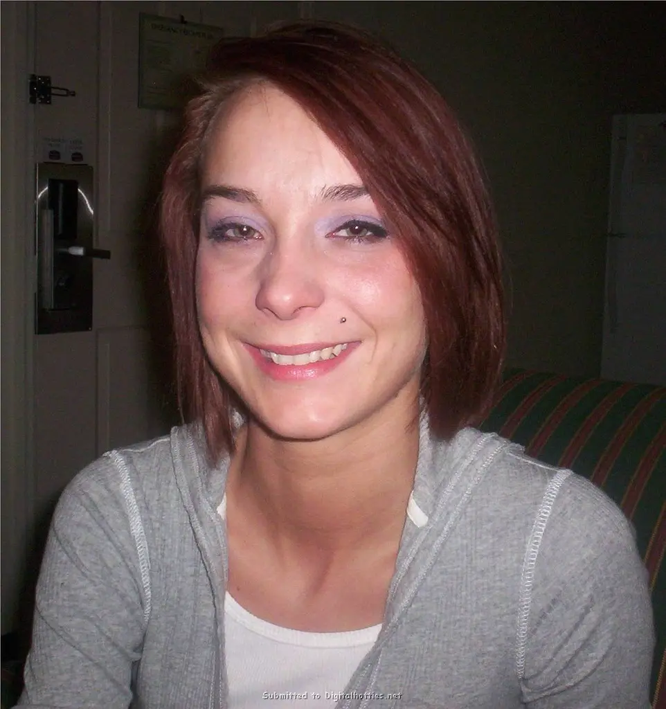 Skinny Blonde Loves Getting Cum on Her Face - Explicit Amateur Porn Photo