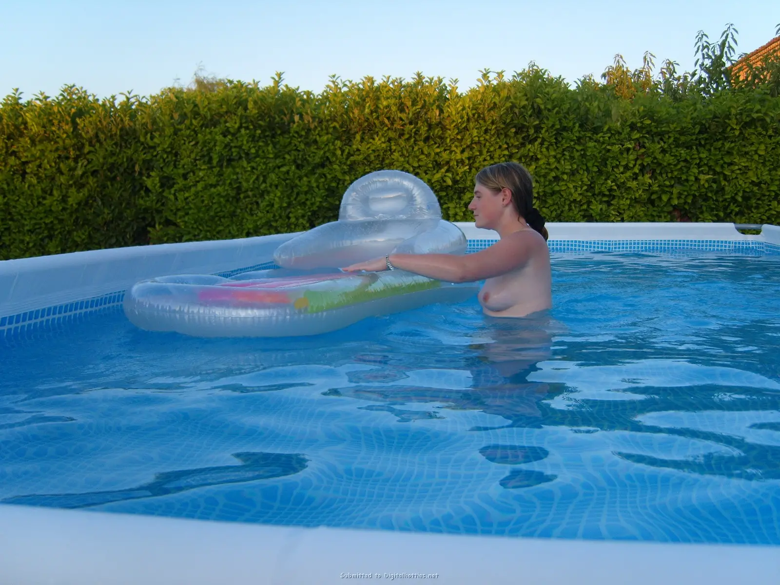 Shaved Cock Fucks Wife's Pussy and Ass - Amateur Porn Photo