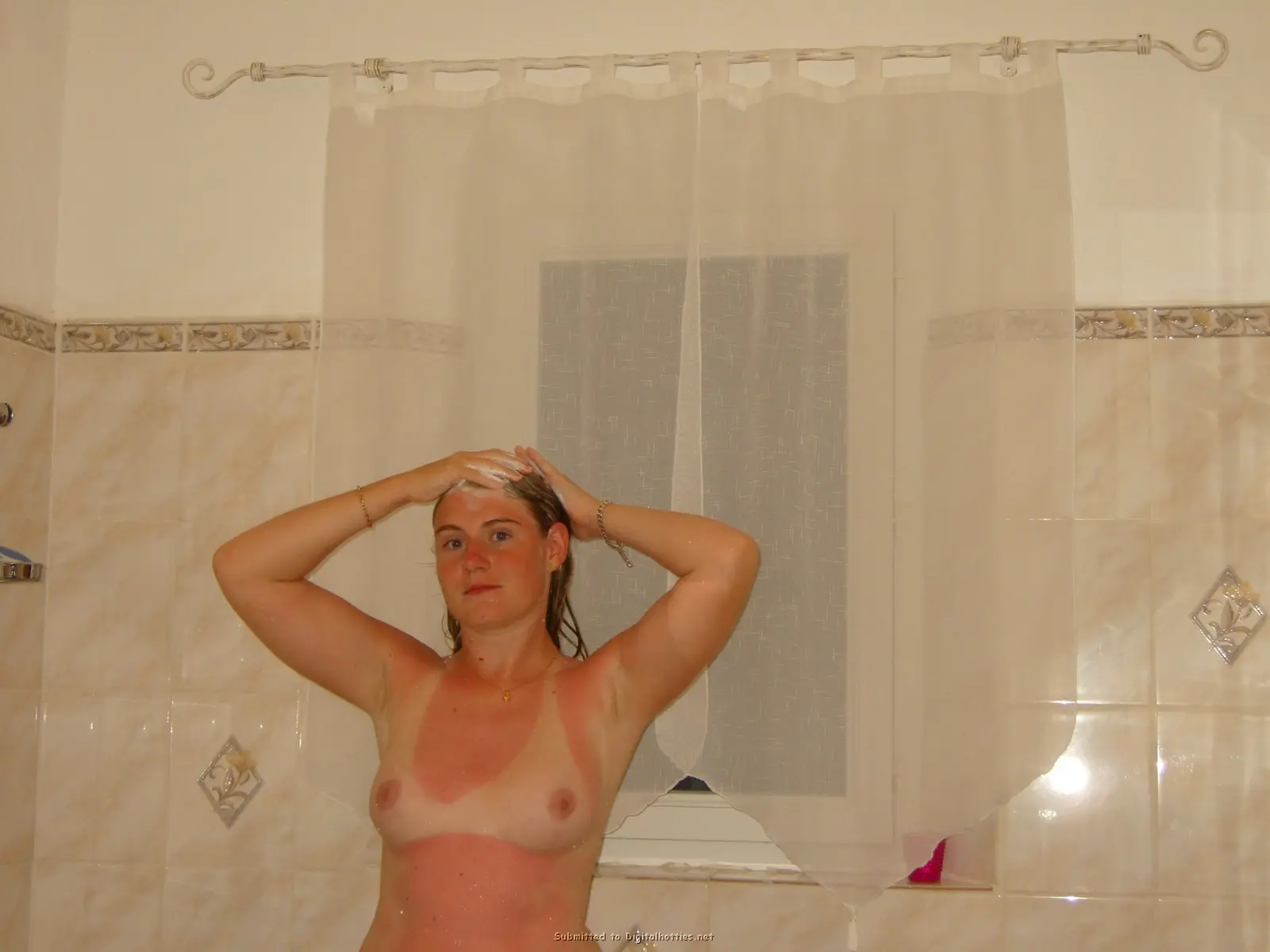 Shaved Cock Fucks Wife's Pussy and Ass - Amateur Porn Photo