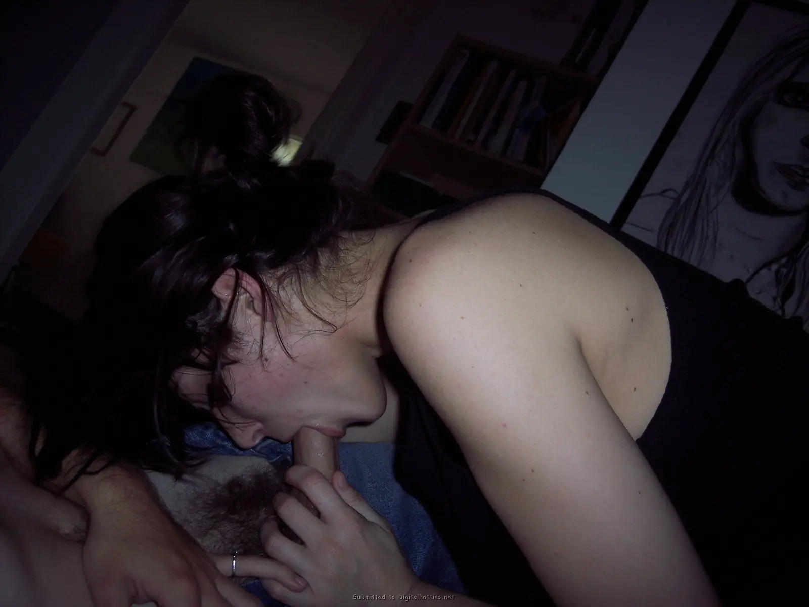 Hot Babe with Amazing Ass and Big Tits Loves Sucking Cock